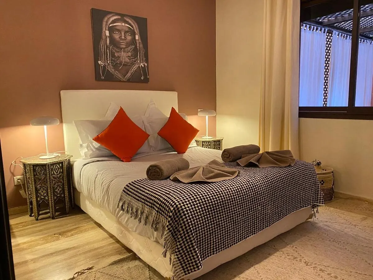 Beautiful Apartment With Large Terrace In Gueliz Marrakesh