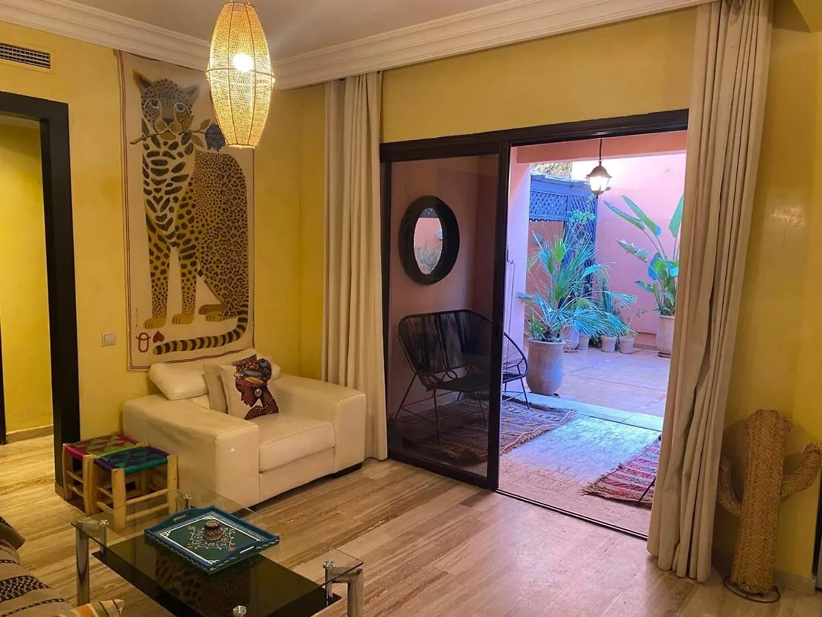 Beautiful Apartment With Large Terrace In Gueliz Marrakesh 0*,