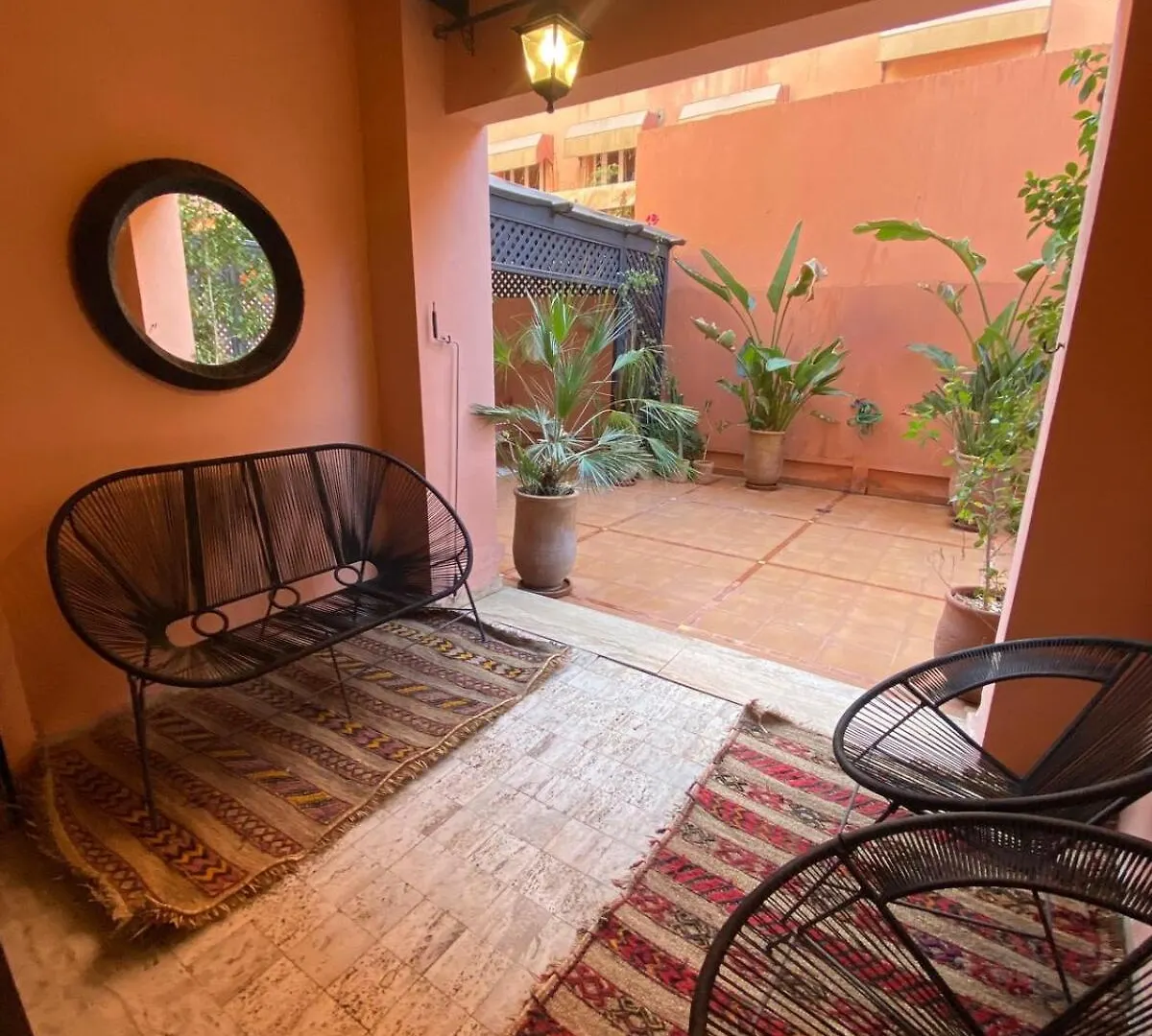 Beautiful Apartment With Large Terrace In Gueliz Marrakesh