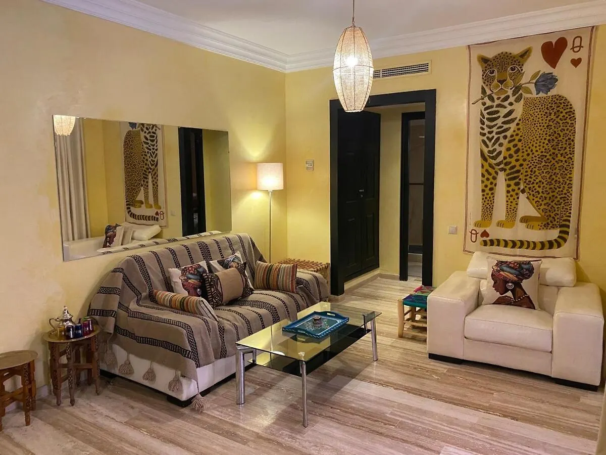 Beautiful Apartment With Large Terrace In Gueliz Marrakesh