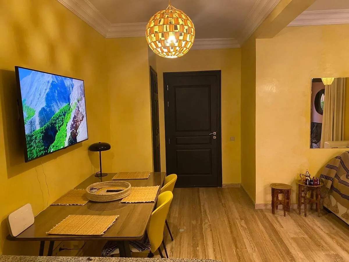 Beautiful Apartment With Large Terrace In Gueliz Marrakesh