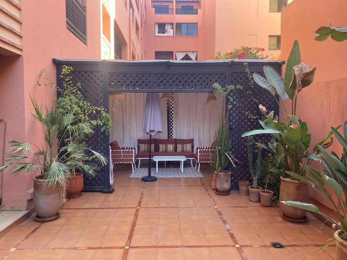 Beautiful Apartment With Large Terrace In Gueliz Marrakesh
