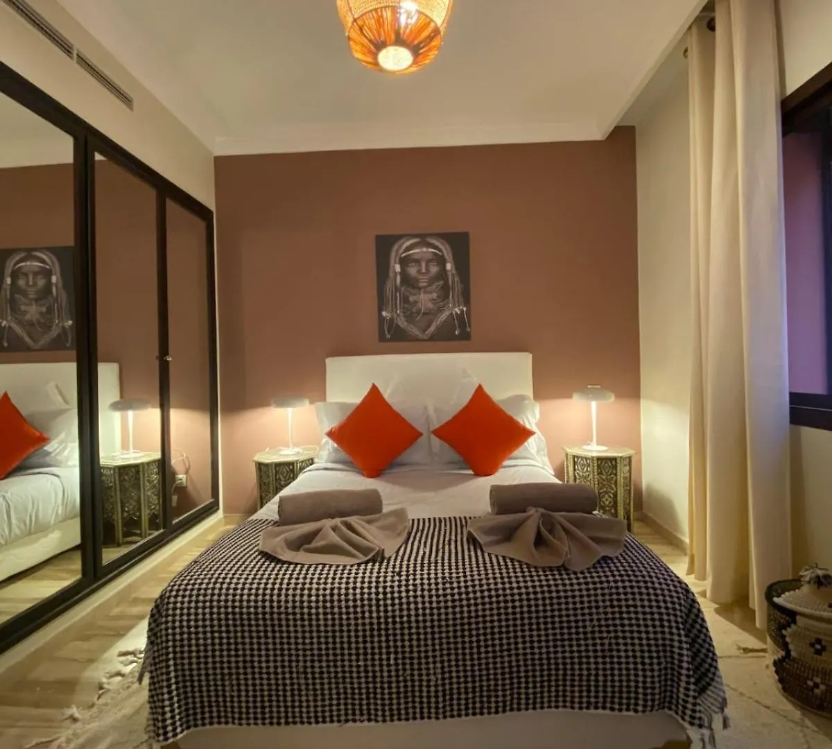 Beautiful Apartment With Large Terrace In Gueliz Marrakesh